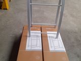 a stack of boxes sitting on a pallet in a warehouse