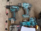 many tools that are laying out on the floor