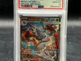 a close up of a comic book in a plastic case