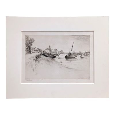 Edgar CHAHINE (1874-1947) Le Croisic