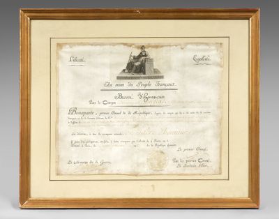 un vieux document sur lequel figure la photo d'un homme assis sur un banc