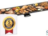 an image of a grill with a 5 year warrant on it