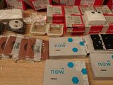a table with many different types of electronics on it