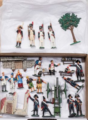 Tradition et similaires. 1er Empire. Camp et artillerie.