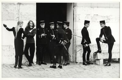 Helmut NEWTON (1920-2004). Le cadre noir de Saumur (cavalier… - Photo 1