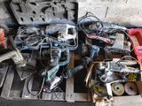 un grand nombre d'outils sur une palette