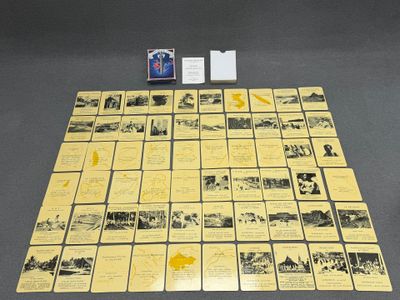 un jeu de société avec plein d'images dessus