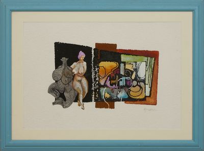 Michel Anasse (1935-2020) Sans titre Aquarelle et gouache su…