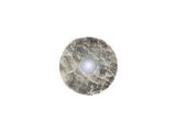 an image of a close up of a stone object on a white surface
