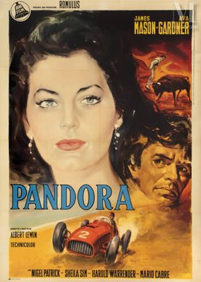 a poster for the movie pandora