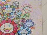 a picture of a painting of a bunch of flowers in a vase
