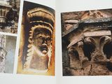 a book with pictures of ancient architecture in it