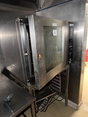 an image of a commercial oven in a commercial kitchen