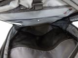 a close up view of the inside of a backpack
