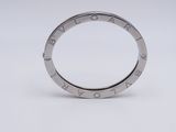 cartier love ring in 18k white gold