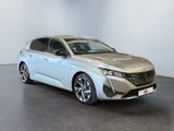 the new toyota mira hybrid is parked in a showroom