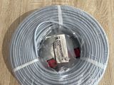 a cable that has been wrapped in plastic on a table