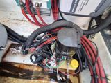 a picture of a car that has a lot of wires on it