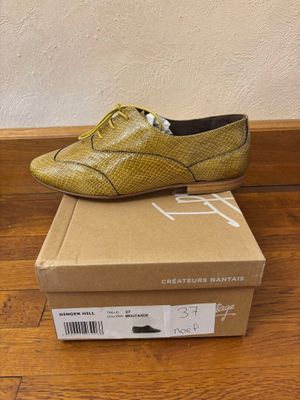 Pointure 37 - Ippon Vintage Ginger Hill, Coloris Moutarde - …