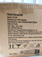 Étagère bac à bec plastique VEVOR 48 boites rangement empila… (photo 2)