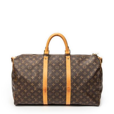louis vuitton keepall bag monogram canvas
