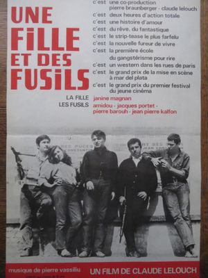 l'affiche du film « Une fille et les fouils »