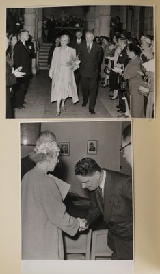 Important album-Coulisses du Concours Reine Élisabeth 1955 (…