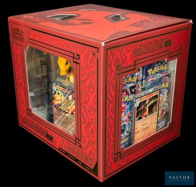 a red box with a picture of pokemon inside of it