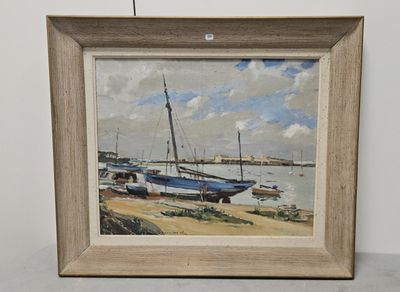 une image d'une peinture de bateaux sur l'eau