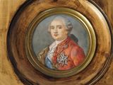 portrait of a man in a red coat with a star on his chest