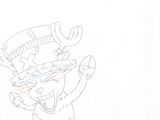 dessin humoristique représentant un homme tenant un skateboard dans une main et un chat dans l'autre