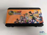 a close up of a laptop with a dragon ball game on it