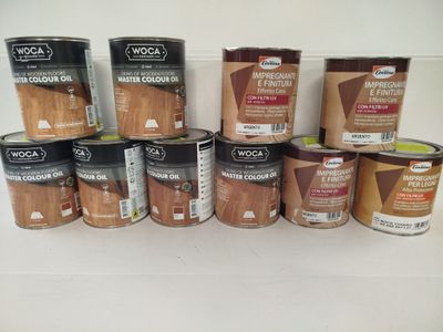 Lot de 10 - WOCA DENMARK - Ces 6 bidons de Master Colour Oil…