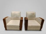 paire de fauteuils Art déco