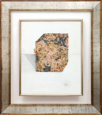 une image représentant une œuvre d'art accrochée à un mur