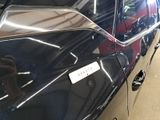 a car that has a sticker on the side of it