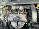 a picture of a car engine that is under the hood