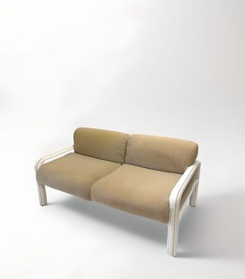 Gaetana AULENTI DIT GAE (1927-2012) Canapé deux places, circ…