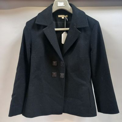 PAULE K - VESTE noire en laine, angora, cachemire, lycra et …