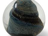 an image of a glass ball with a rock inside of it