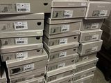 boxes stacked on top of each other in a store