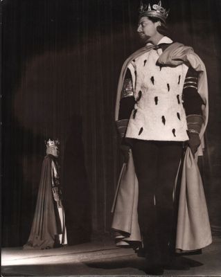 Tony Saulnier. Gérard Philipe et Jean Vilar, dans la pièce R…