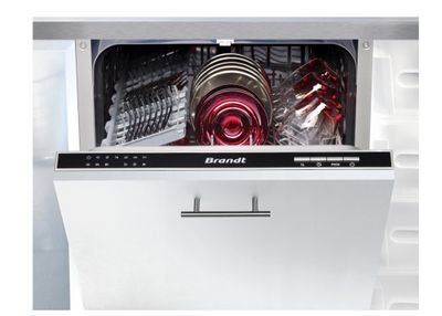 Lave-vaisselle encastrable BRANDT BDE0247J, capacité 10 couv…