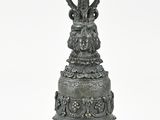 an image of a statue of a person with a crown on it ' s head