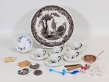 a lot of items that are sitting on the table
