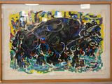 une photo d'une peinture exposée dans un musée