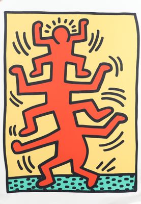 Keith Haring (1958-1990) d'aprs