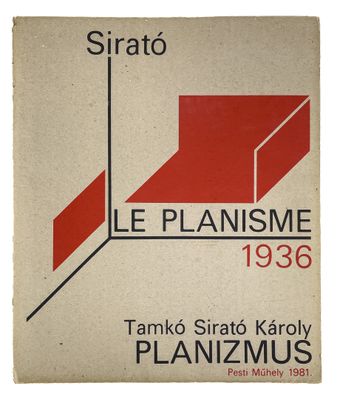 un livre sur lequel figure un logo rouge et noir