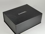 a black box with the word chanel written on it