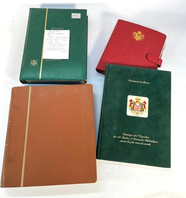 Stock Monaco Neufs ** 2 classeurs Stock en Frs : cote + de 1…